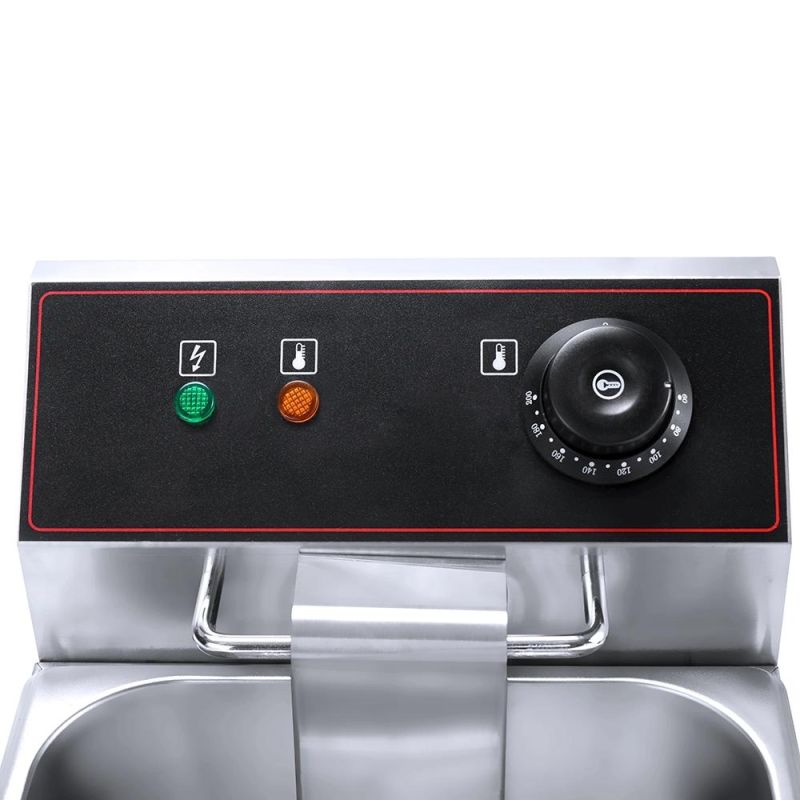 Electric Commercial Kfc Kitchen Mechanical Panel Pressure Cooker Deep Fryer