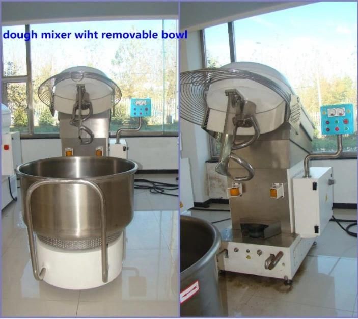 Commercial Bread Flour Dough Mixer Machinery Price for Food Processing