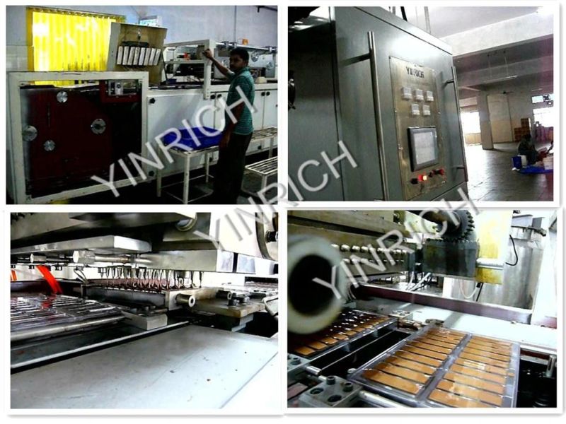 Chocolate Machine Supplier Chocolate Bar Maker Double Shots Chocolate Moulding Plant Chocolate Production Line with Ce ISO9001 (QJ175)