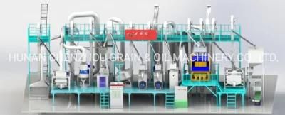200 Ton Per Day Automatic Rice Mill Dryer Plant Praboiled Rice Mill Machine