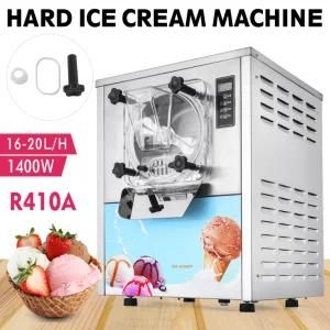Commercial Frozen Hard Ice Cream Machine Maker 20 L/H