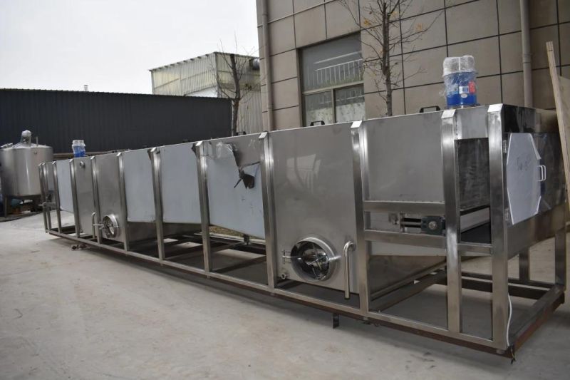 Water Sterilizer and Cooler Spray Sterilization Tunnel Suited for All Bottles