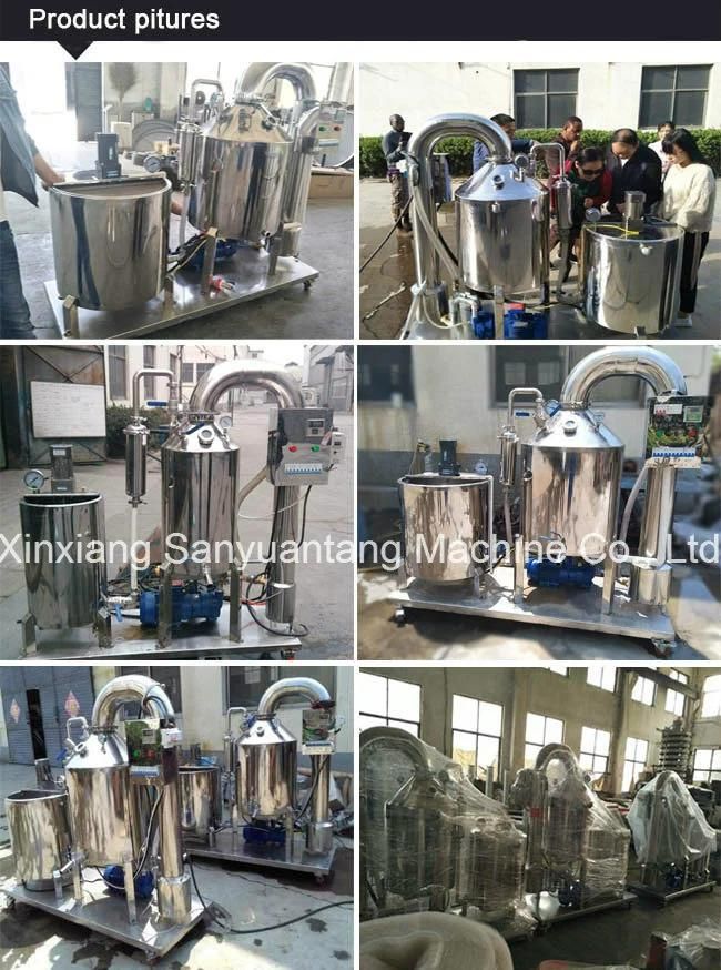 Electrical Heating Vacuum Honey Densifier Machine Moisture Removal Machine