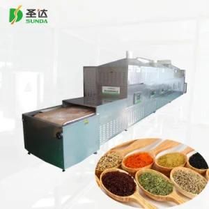 Microwave Drying Sterilization Disinfection Equipment /Ground Pepper Drying Machine