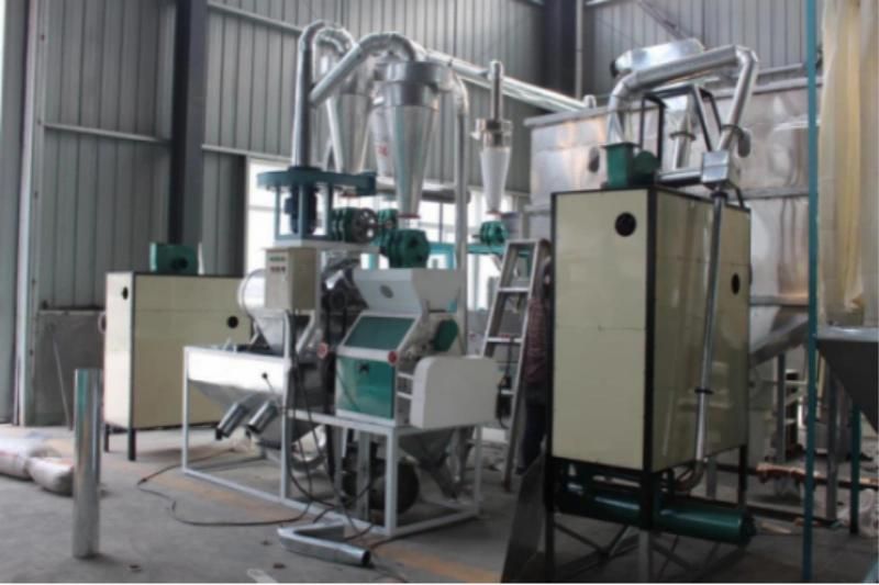 Maize Corn Eating Grits Making Machine