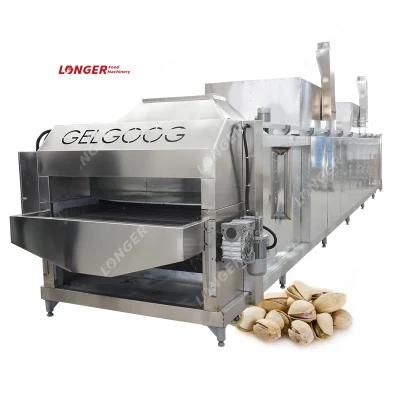 Small Commercial Gas Electric Roasted Nuts Drying Equipment Pistachio Roasting Machine