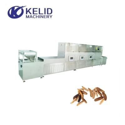 30kw Conveyor Belt Microwave Drying Machine for Black Soldier Fly