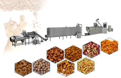 No-Pollution Automatic Pet Food Production Line High Speed Animal Food Machine Twin Screw ...