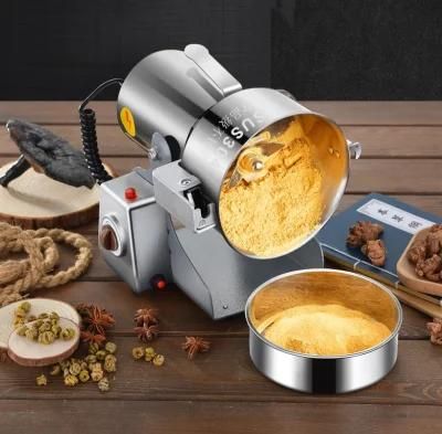 Commercial Dry Spice Grinder Mini Grain Mill Grain Grinding Machine Fine Grinder Flour ...