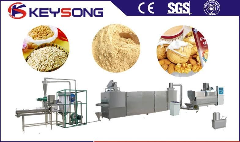 Good Quality Full Automatic Nutritional Healthy Powder Processing Line