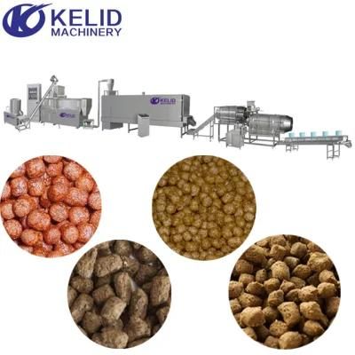 Twin Screw Floating and Sinking Fish Shrimp Food Feed Making Extruder