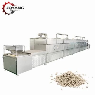 80kg / H Automatic Cat Litter Microwave Sterilizing Machine