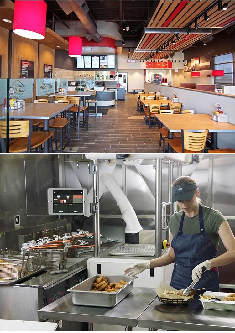 One-Stop Solution Design Restaurant Equipment Kitchen Commercial Fast Food Noshery Equipment for Fast Food