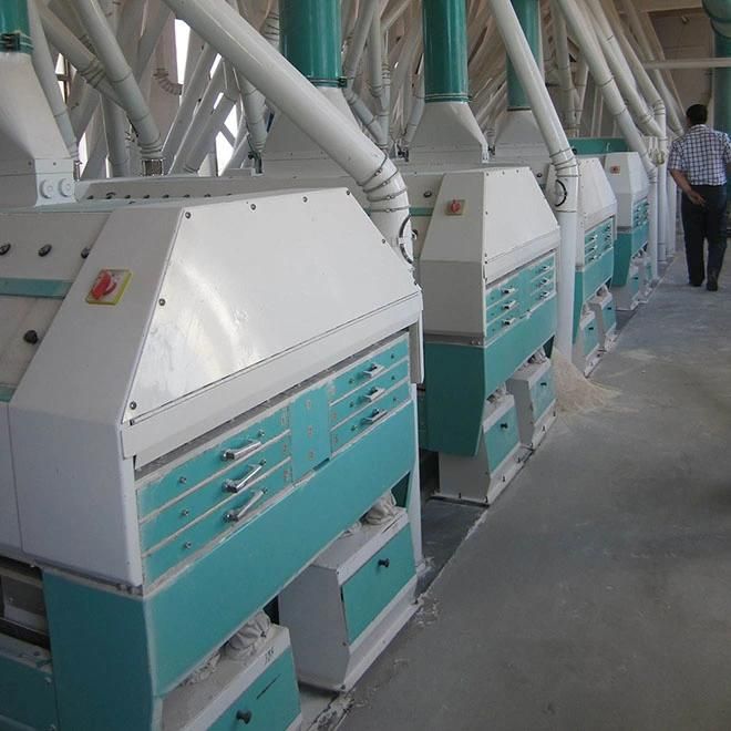 200t Wheat Flour Milling Machine with Grain Roller Mill