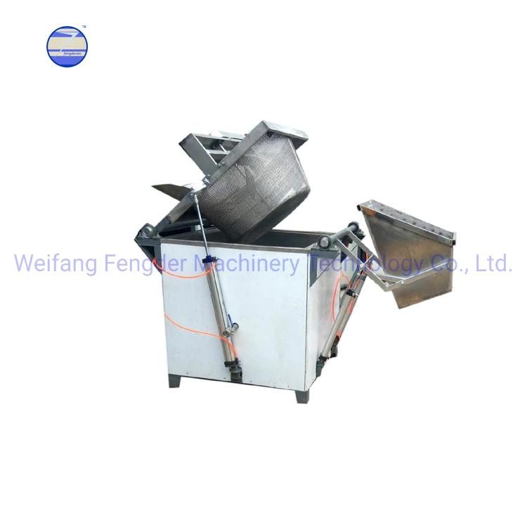 Automatic Potato Chips Deep Fryer Cassava Frying Machine Hot Selling Food Deep Fryer Machine