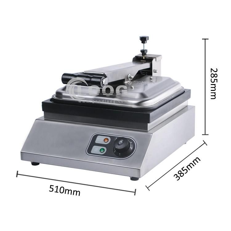 Commercial Kitchen Equipment Bread Making Bakery Machine Household Electric Grooved Pan Griddle Grill Oven Burger Maker Sandwich Press Toaster