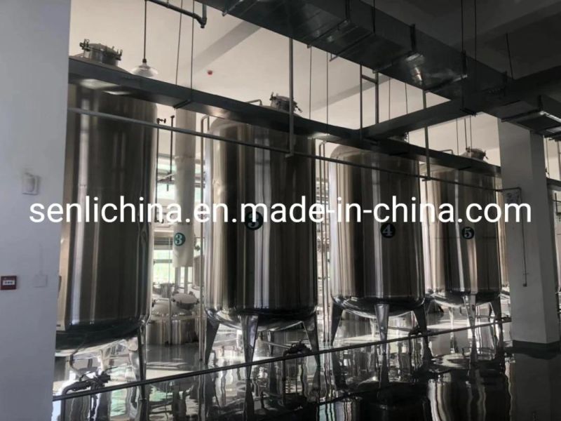 Triple Effect Falling Film Evaporator for Concentrating Milk Beverage
