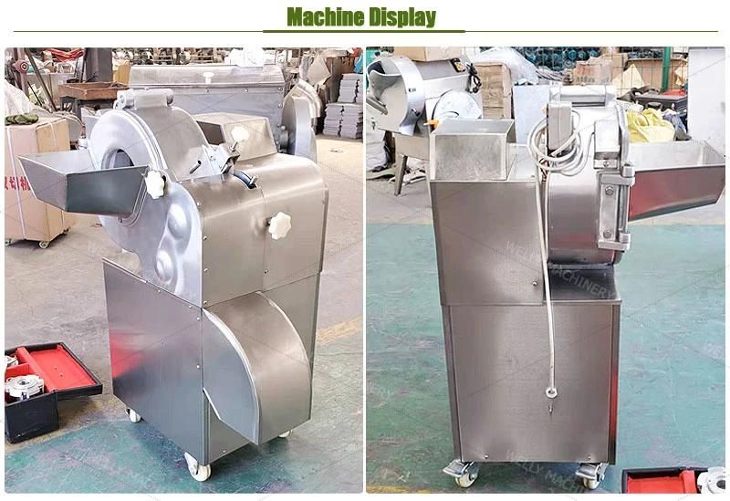 Widely Used Coconut Onion Cubes Dried Mango Pumpkin Dicing Machine 400-1000kg/H