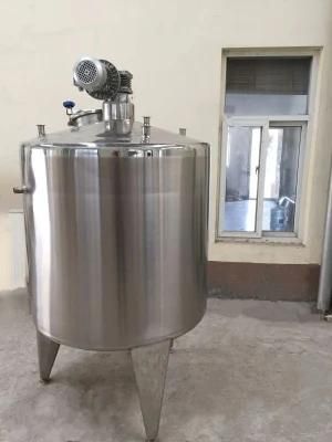 Sanitary Electric Heating Steam Heating Stainless Steel Tank 1000L 2000L