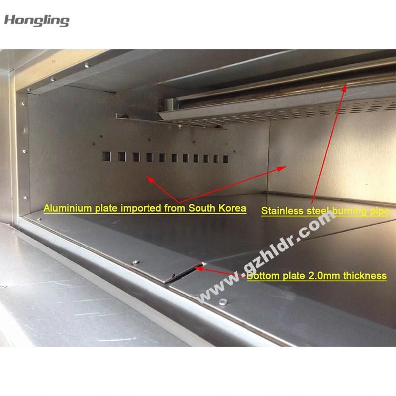 Micro-Computer Commercial Bakery Double Deck Gas Oven for Baking Bread & Cake