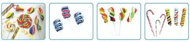Hot Sale Colourful Crutch Lollipop Production Line