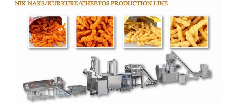 Cheetos Kurkure Niknak Processing Line Cheetos Food Production Equipment