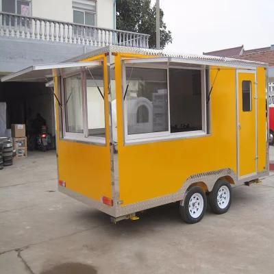Food Trailer Sinks Customized Mobile Food Carts Mobile Snack Food Kiosk Crat