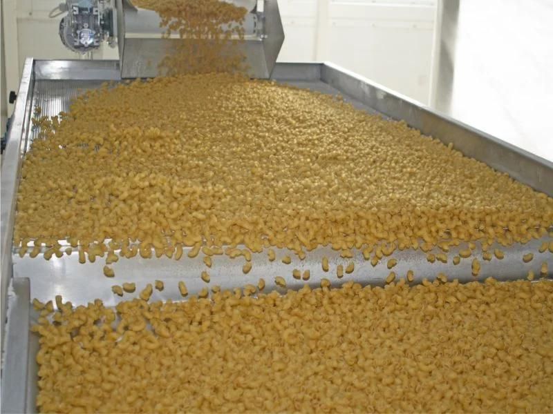 Automatic Pasta Macaroni Puffy Snacks Processing Food Machine
