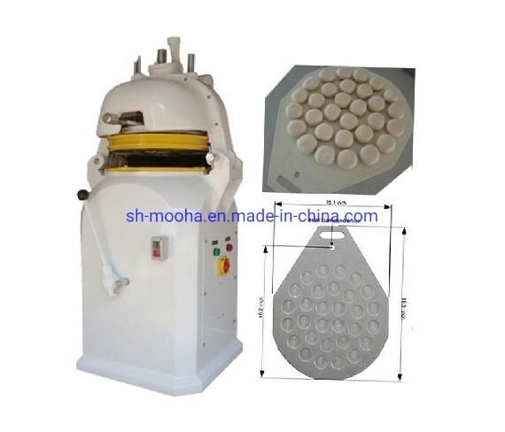 Commercial Semi Automatic Dough Divider Rounder Bakery Machines Baked Baking Bun Dividers & Rounders Bread Dough Ball Rounder