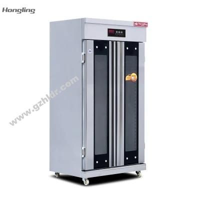 Hot Sale Double Door 32 Trays Digital Luxury Bread Proofer for Bakery