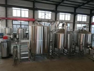 1000L Mash Tun Lauter Tank and Boil Kettle Whirlpool Tank Beer Brewing Equipment
