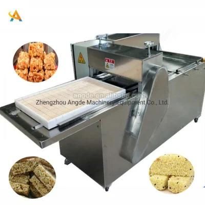 Automatic Rice Cake Popping Machine Peanut Brittle Sesame Candy Forming Machine Cereal Bar ...