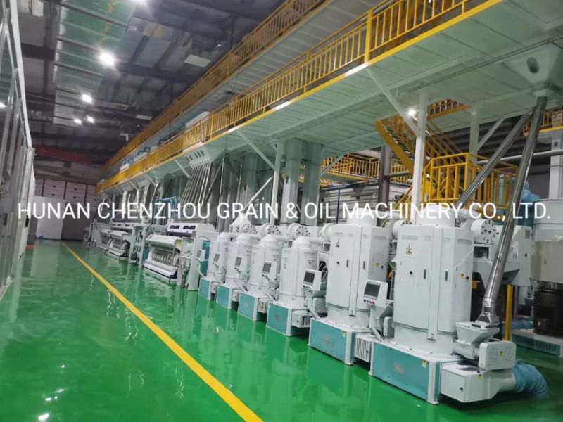 Clj 200 Ton Per Day Automatic Rice Mill Dryer Plant Rice Mill Machine