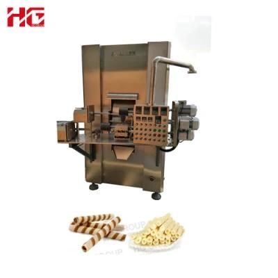 Automatic Wafer Stick Making Machine Production Line Making Gas Baking Oven Food Machine