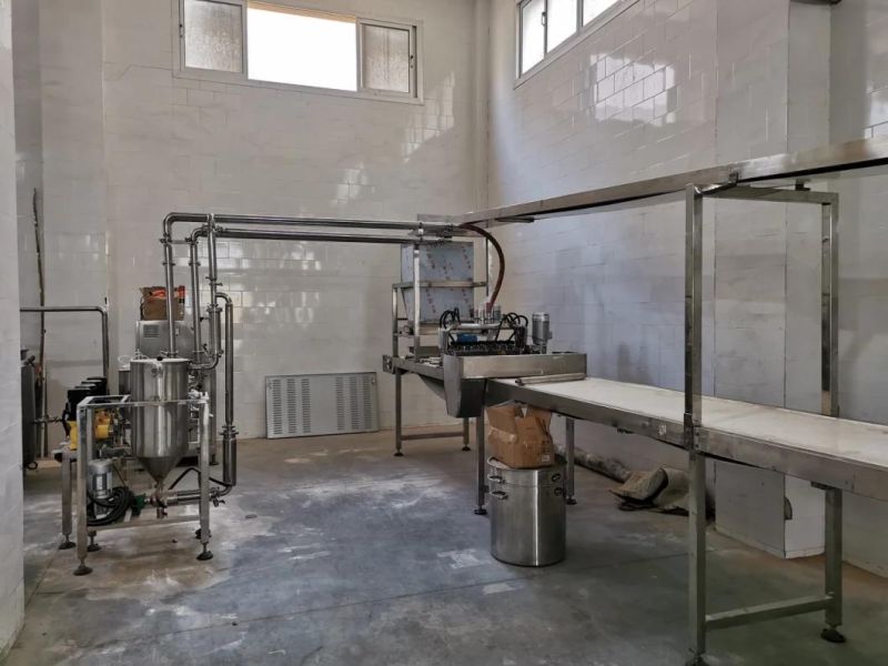 Full Automatic Marshmallow Depositing Production Line Filling Applicable