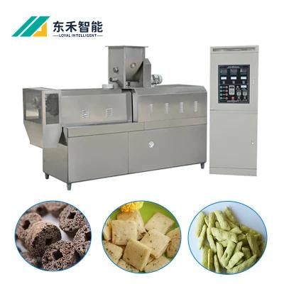 Fully Automatic Twin Screw Extruder for Corn Curls/Cheese Ball Puff Machine Made in China