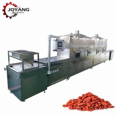 50kg / H Industrial Goji Wolfberry Microwave Drying Machine