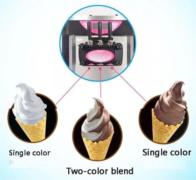 Pasmo S230f Pre-Cooling High Quality Soft Serve Ice Cream Machine