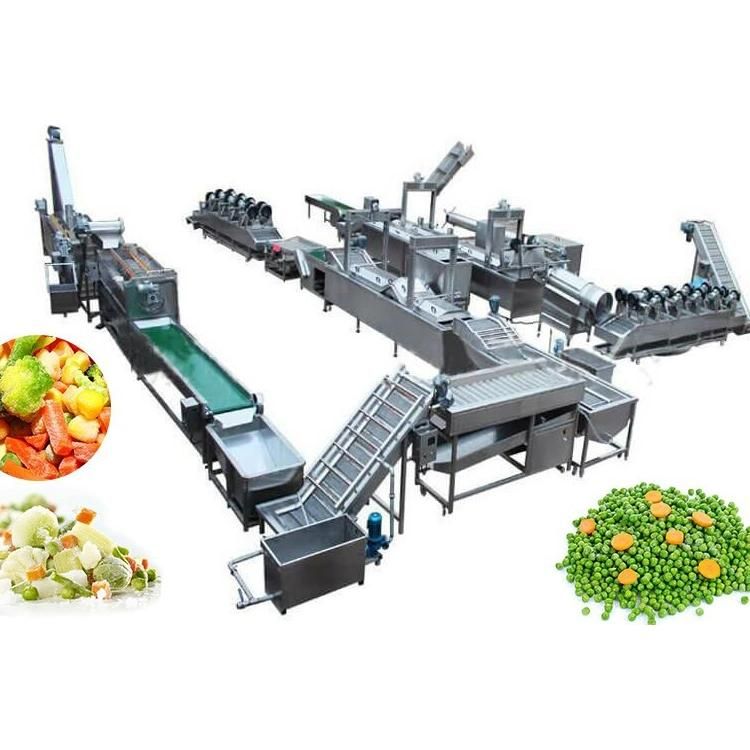 China Supplier Good Price Frozen Vegetables Processing Line