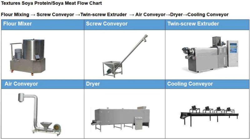 China Shandong Soy Protein Food Extruder with Competitive Price