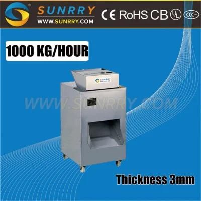 Commercial Meat Chicken Cutter Machine with Best Apply for Steak Pork Chop and Bacon