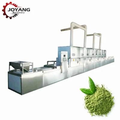 Microwave Tea Herb Moringa Leaves Powder Sterilizing Equipment