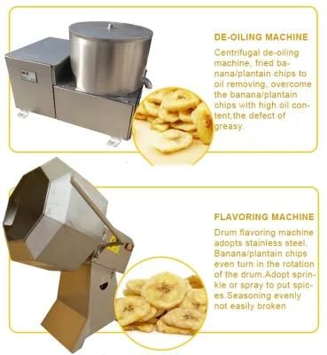 Snack Machine Fresh Potato Chips Making Production Line