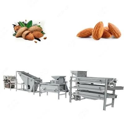 Almond Nuts Shelling and Cracking Small Machine Palm Kernel Nuts Separator Almond Shell ...