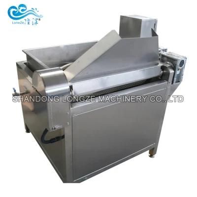 Fully Automatic Salt Coated Peanut Cashew Nuts Walnuts Almond Making Roasting Frying ...