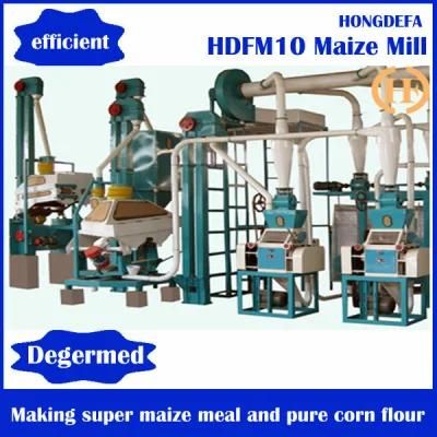 10t Small Maize Flour Mill Machine Supplier