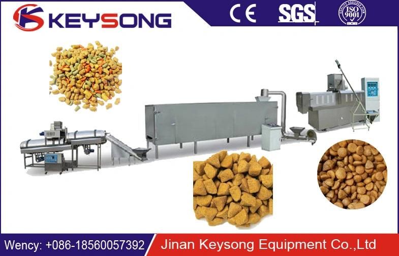 Fish Feed Extruder Poultry Animal/Pet Food Pellet Mill Machine