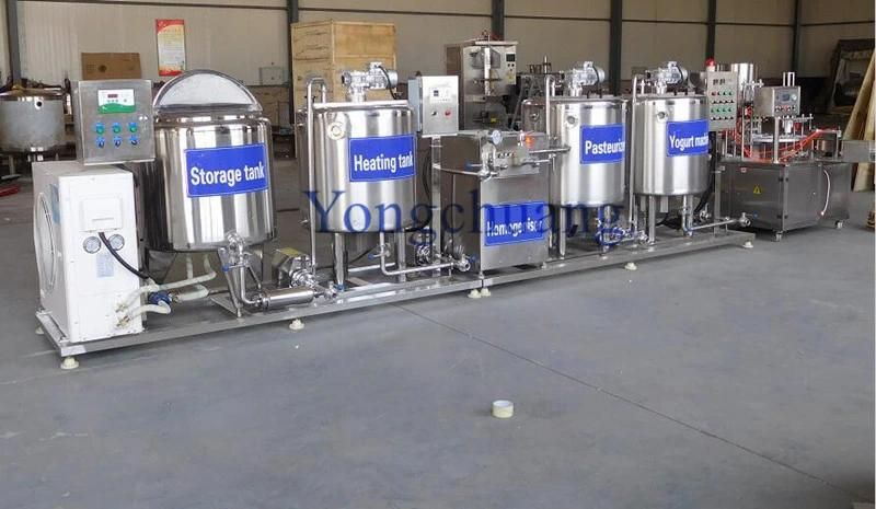 Milk Pasteurizer with Water Refrigeration and Compressor Refrigeration