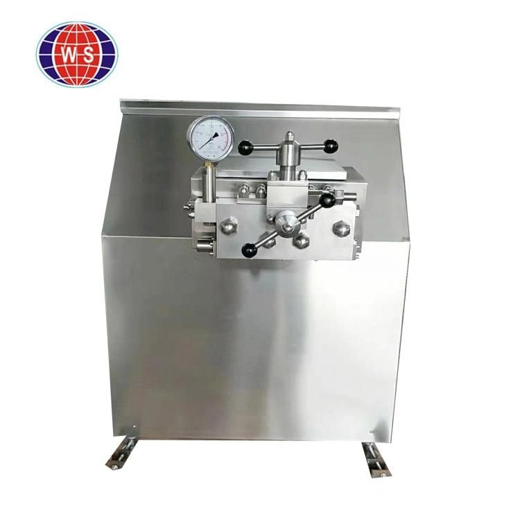 New Technology 304 Stainless Steel High Pressure Homogenizer for Milk Dairy Production