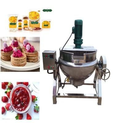 Large Soup Making Jacketed Cooking Pot